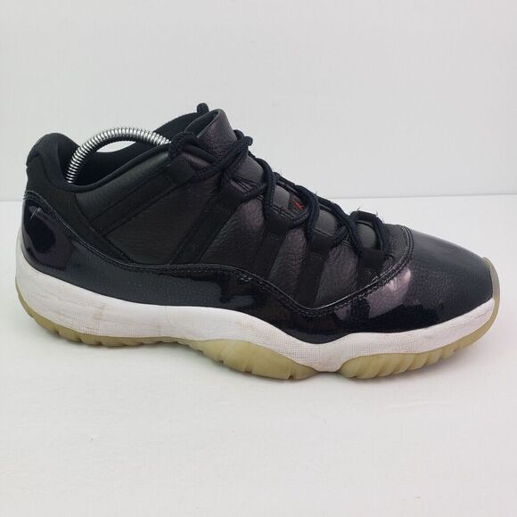 Nike Air Jordan Retro 11 Low 72-10 Mens Size 12 Black Sneaker Shoes AV2187-001 main image 7